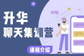 浪迹《升华聊天集训营》视频课程