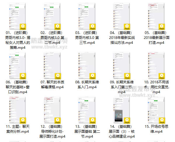 男哥教育《男哥内核3.0》视频课程
