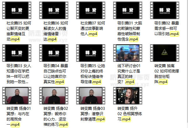 柯李思Chris《转变2.0》视频课程