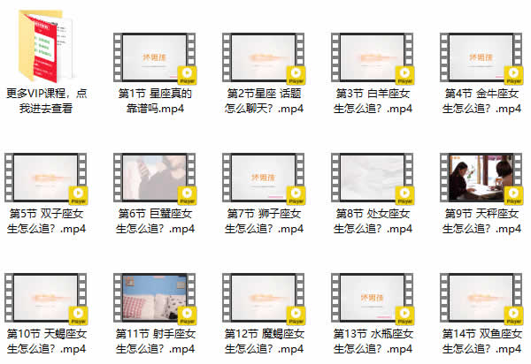 小鹿情感《星座大师 12星座女生秘籍》视频课程