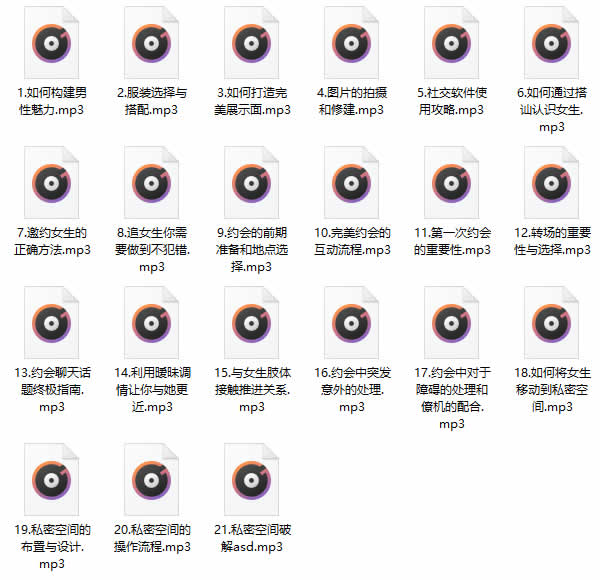 小鹿情感坏男孩《高级版至尊3899元套课》音频课程