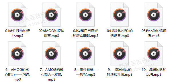 Q帝《雄性领袖》音频课程