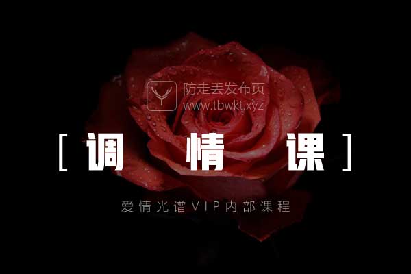 爱情光谱《调情课》