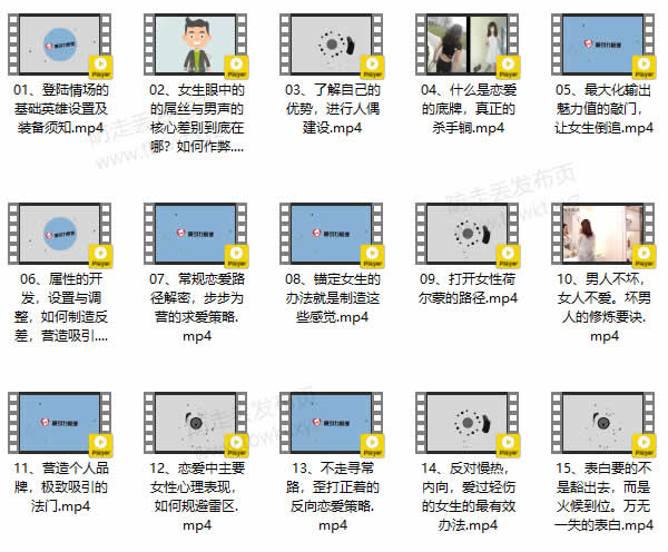 魔卡《吸引力原理》视频课程