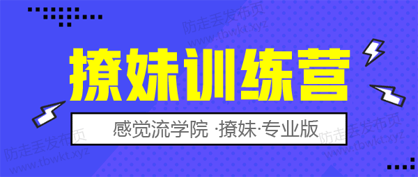 感觉流《撩妹训练营》音频课程