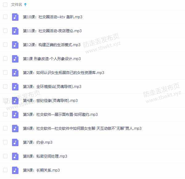 Amigo团队《恋商训练营》音频课程