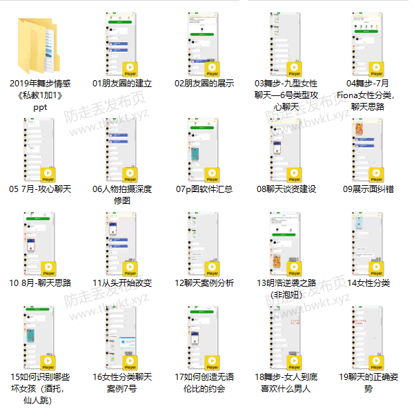 舞步情感2019年《私教1加1》视频课程