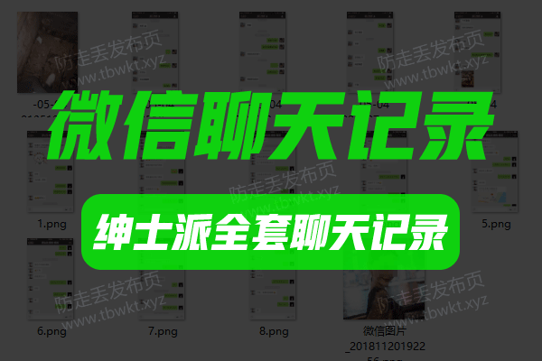聊天记录《绅士派全套聊天记录》