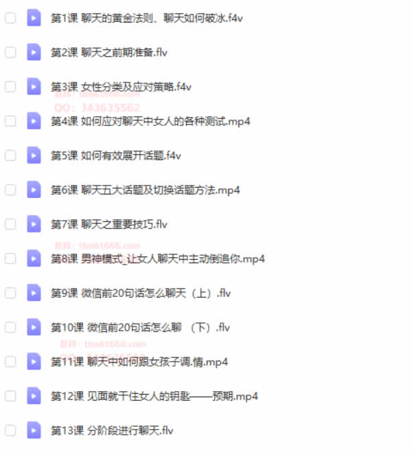 假面团队《完美蜕变课程》视频课程