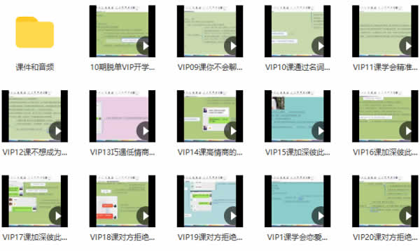 山本教育《素云10期VIP课程》视频课程