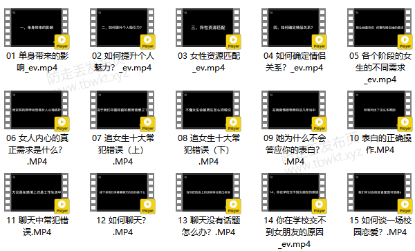 娜姐《零基础轻松入门恋爱之道2.0》视频课程