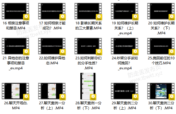 娜姐《零基础轻松入门恋爱之道2.0》视频课程