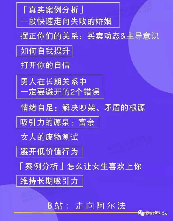 走向阿尔法《吸引力解码》视频课程