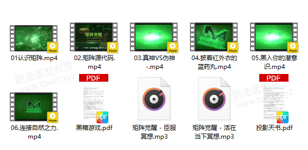 真爱之门《矩阵觉醒》视频课程