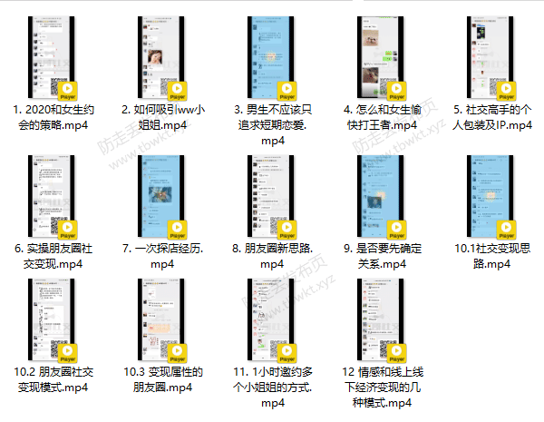 亚哥社交《初级会员》视频课程