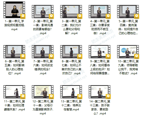 李茜《女性高情商沟通》视频课程