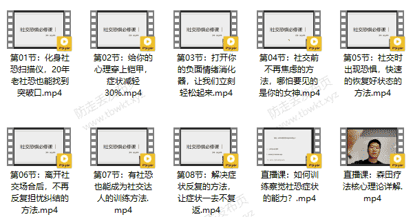 阿伦老师《社交恐惧必修课》视频课程