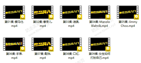 魔卡《奢侈品牌入门》视频课程