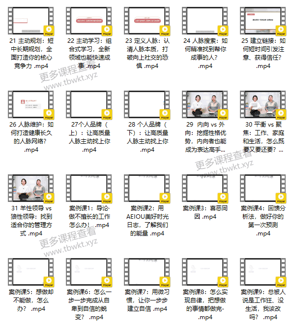 自我提升《杨天真的32个高情商公式》课程百度网盘下载