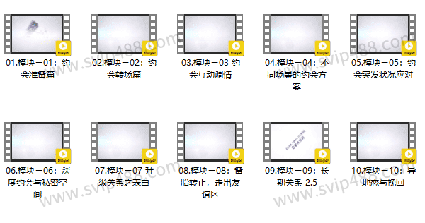 小鹿情感魅力工程模块三《关系升级核心课》视频课程